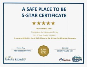 5 Star Certificate 2021